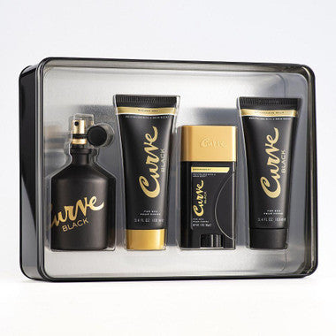 Curve Black Men 4Pc Set For Men