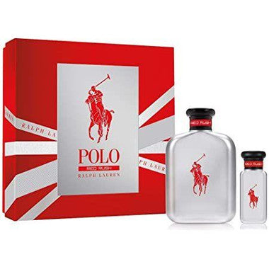 Polo Red Rush By Ralph Lauren 2pc Cologne Set 4.2oz And 1.0oz