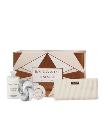 Omnia Crystalline By Bvlgari 4pcs Perfume Set For Women