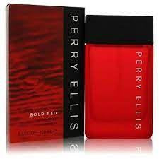 Bold Red Perry Ellis 3.4oz Cologne Spray Men