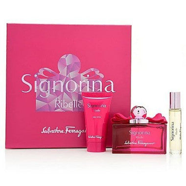 Signorina Ribelle By Salvatore Ferragamo 3pc set