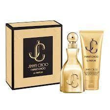 I Want Choo LE PARFUM SET By Jimmy Choo With Lotion