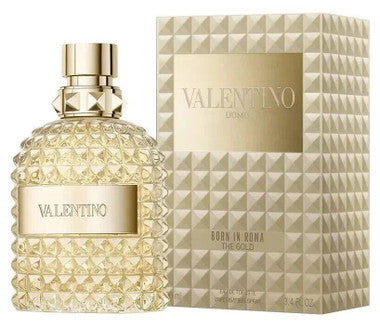 VALENTINO UOMO BORN IN ROMA THE GOLD 3.4OZ MEN
