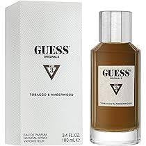 Type 3: Tobacco & Amberwood by Guess 3.4oz EAU DE PARFUM SPRAY