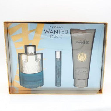 Azzaro Wanted Tonic 3pcs Set