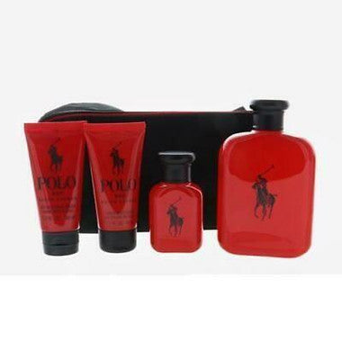 Polo Red Travel KIT 5pcs Set by Ralph Lauren