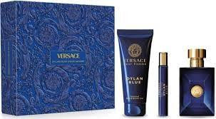Dylan Blue VERSACE 3pc Cologne Set With Shower Gel.