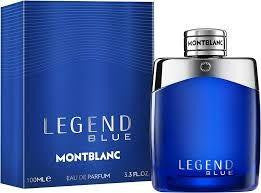 MONT BLANC LEGEND BLUE EAU DE PARFUM SPRAY FOR MEN 3.4OZ.