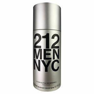 212 Carolina Herrera For Men
5.1oz Deodrant Spray