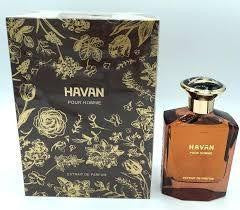 HAVAN POUR HOMME BY FRAGRANCE STORY EXTRAIT DE PARFUM MEN 3.4OZ