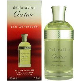 Declaration Eau Genereuse by Cariter 5.0oz  Eau De Toilette Spray Men