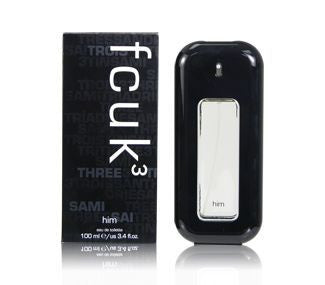 FCUK 3 by French Connection UK 3.4oz Eau De Toilette Spray Men