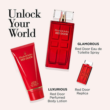 Red Door 3 Pc Fragrance Gift Set By Elizabeth Arden
