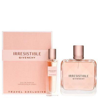 IRRESISTIBLE BY GIVENCHY EDP 2.6 OZ + MINI .5 OZ / 15ML TRAVEL PACK