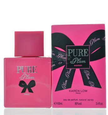 Pure Glam By Karen Low For Women Eau De Parfum Spray 3.4oz