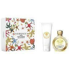 Versace Versace Eros Pour Femme 2 Pc Gift Set 3.4oz EDT Spray And 5oz Luxury Body Lotion