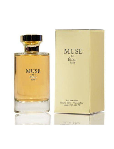 Muse Eau de Parfum Spray for Women by Elixir Paris 3.3oz