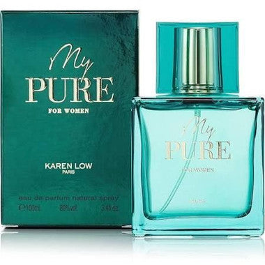 My Pure by Karen Low Eau De Parfum Spray For Women 3.4oz