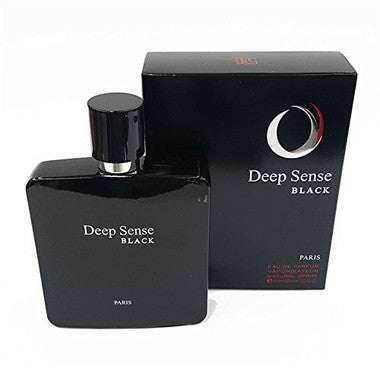 Deep Sense Black 3.3oz Men Eau De Parfum Spray