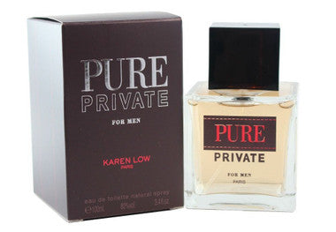Pure Private By Karen Low For Men Eau De Toilette Spray 3.4oz