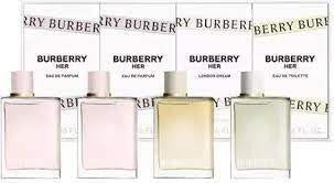 BURBERRY HER 4 PCS MINI SET