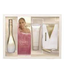 Enduring glow By Jennifer Lopez 3pc set includes Eau De Parfum Spary 3.4oz, Body Lotion 2.5oz And Change Purse
