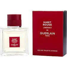 Habit Rouge by Guerlain Eau De Toilette Intense Spray 1.7oz Men
