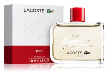 Lacoste Red Eau De Toilette Spray For Men 4.2oz