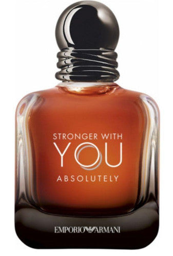 STRONGER WITH YOU ABSOLUTELY  EMPORIO ARMANI EAU DE PARFUM SPRAY FOR MEN 3.4OZ
