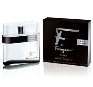 F Black by Salvatore Ferragamo 3.4oz Eau De Toilette Spray Men