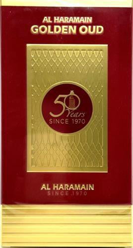 Al Haramain Unisex 50 Years Golden Oudh EDP 3.4 oz