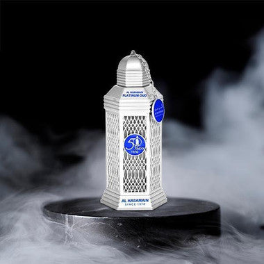 Al Haramain Platinum Oud Perfume Spray For Unisex 100ml