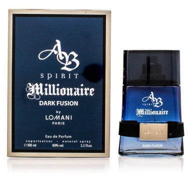 AB Spirit Millionaire Dark Fusion by Lomani Eau de Parfum  3.4oz