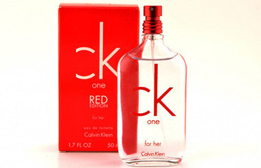 CK One Red Edition For Her by Calvin Klein 1.7oz EDT Women