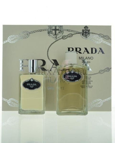 Prada Infusion D'Homme 2pc set 6.75oz EDT+ 3.4oz A/SHAVE BALM