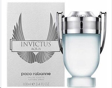 Paco Rabanne Invictus Aqua 3.4 Oz Men Eau de Toilette  SPRAY (2024)