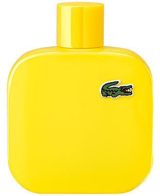 Lacoste Yellow L.12.12 Optimistic Eau De Toilette Pour Homme 3.3oz