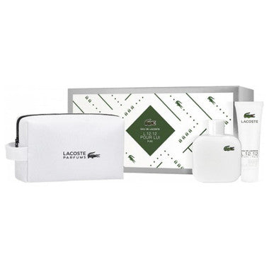 L.12.12 Blanc by Lacoste 3pc Cologne Set Men