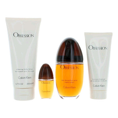 Obsession by CK 4pc Perfume Set Women