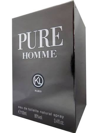 Pure Homme by Karen Low Eau De Toilette Spray For Men 3.4oz