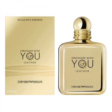 STRONGER WITH YOU LEATHER 3.4OZ EMPORIO ARMANI